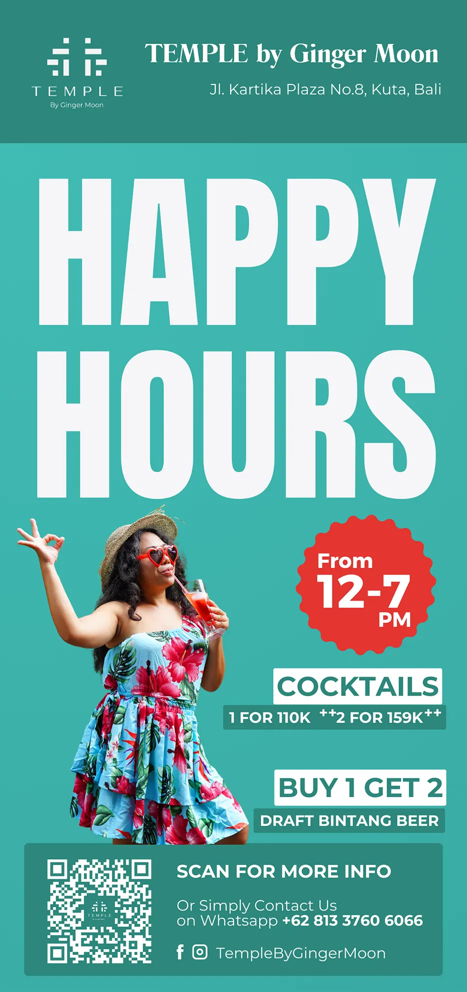 Happy Hours at TEMPLE