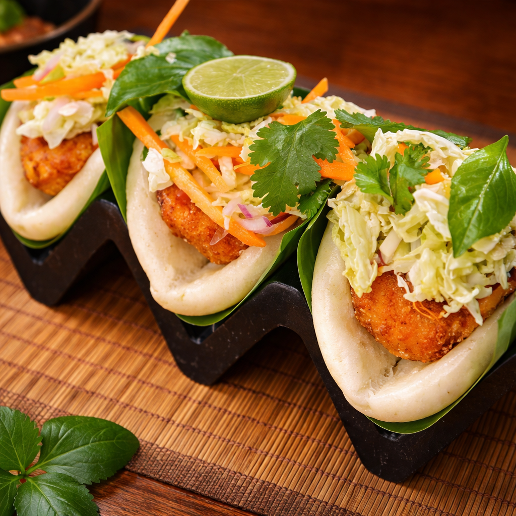 Barramundi Steamed Bun